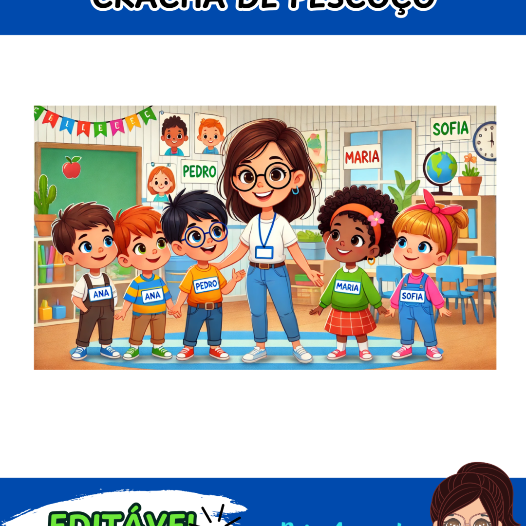 CRACHÁ DE PESCOÇO- 8 CORES