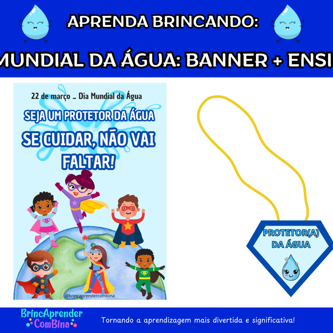BANNER PROTETORES DA ÁGUA + ENSIGMA