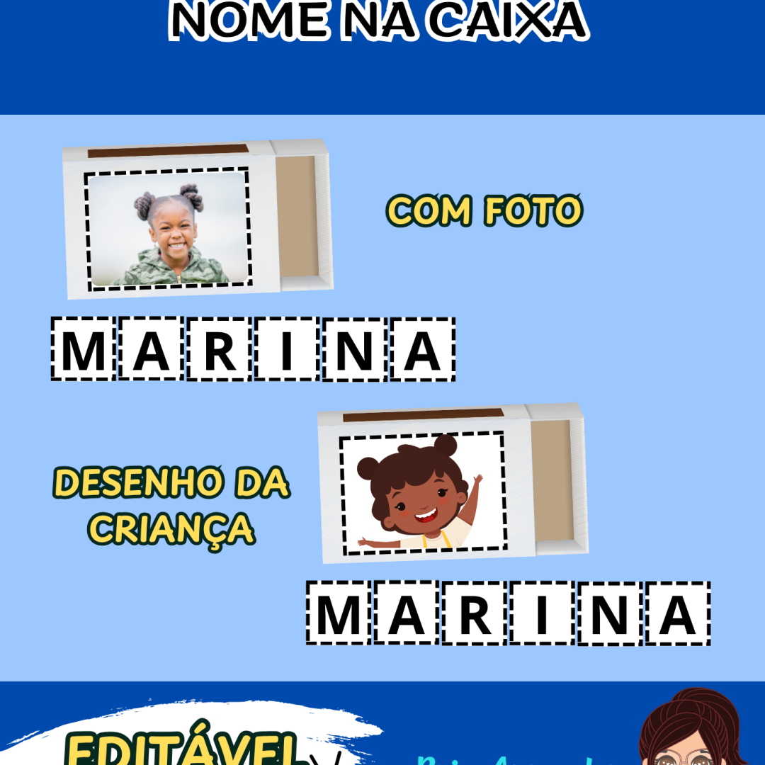 APRENDENDO MEU NOME - NOME NA CAIXA