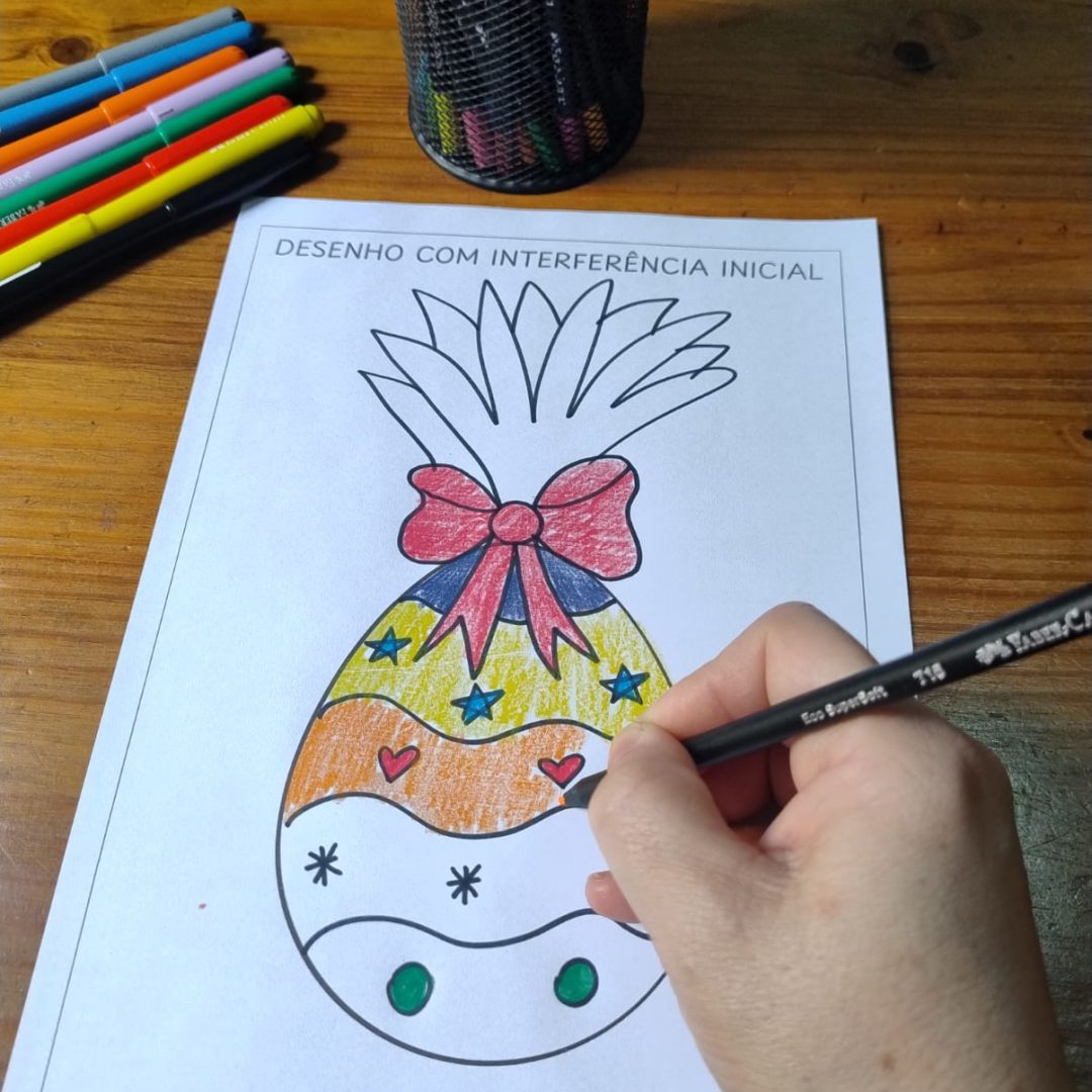 PÁSCOA CRIATIVA - DESENHO DIRIGIDO