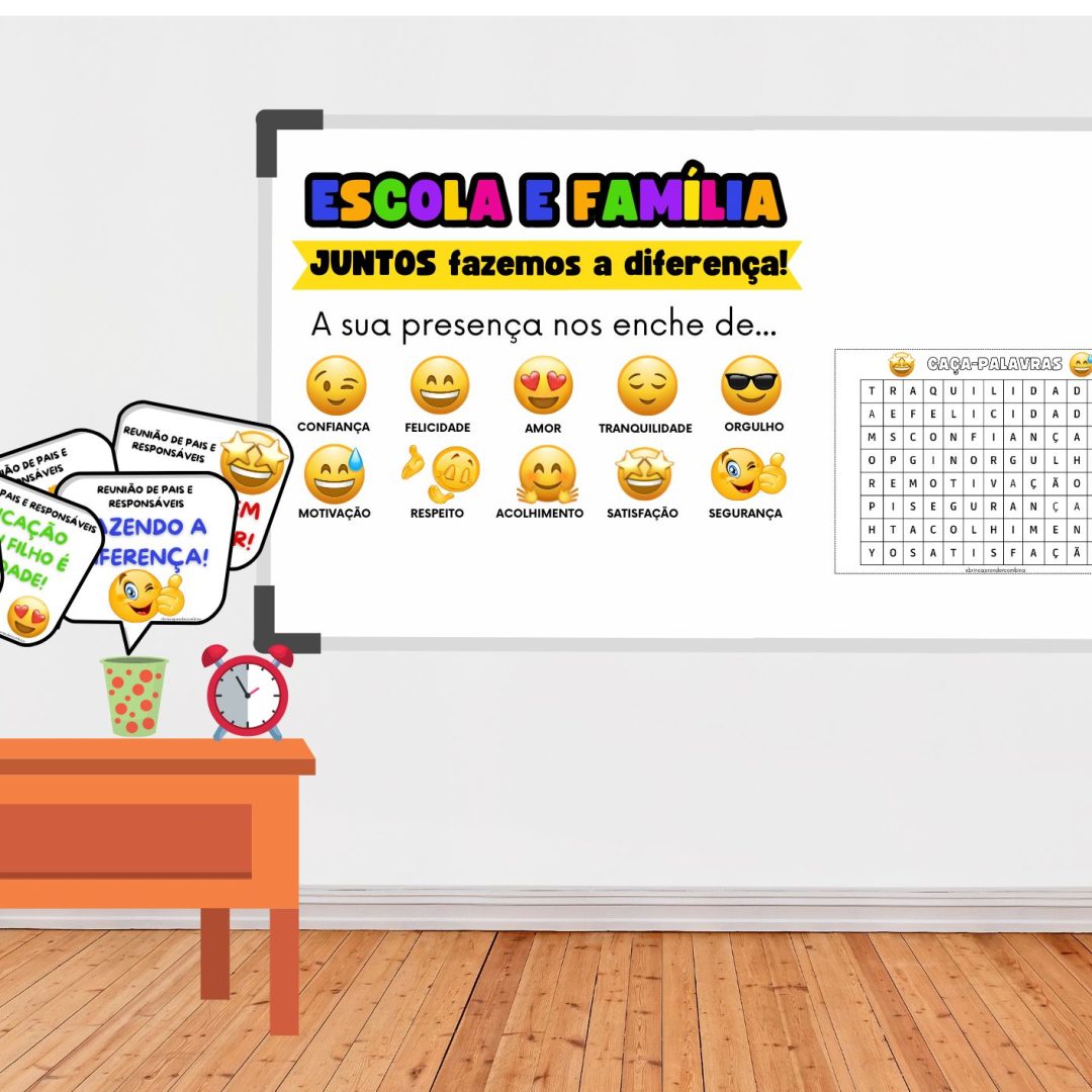 Reunião de Pais e Responsáveis - EMOJIS