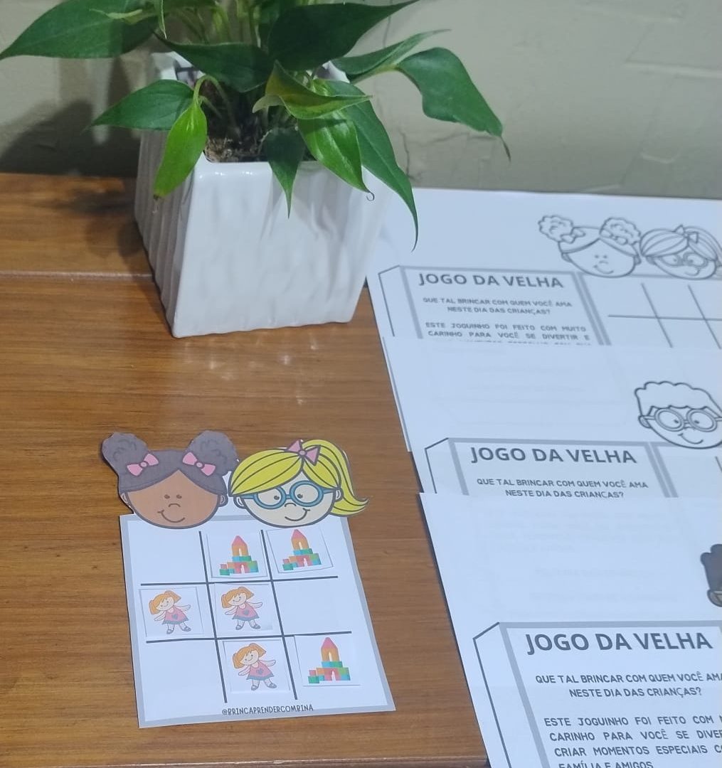 Jogo da Velha Especial Dia das Crianças