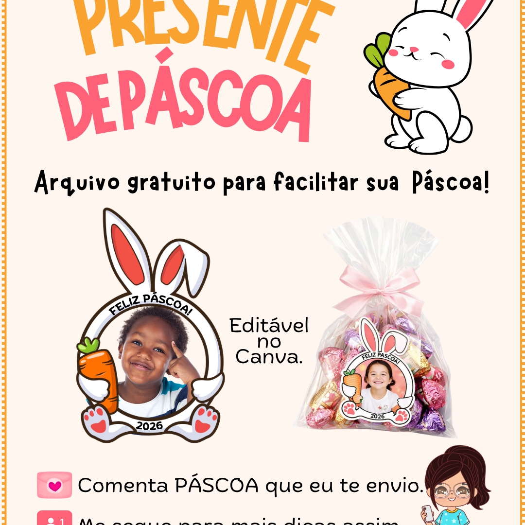 Coelhinho de Páscoa Lembracinha