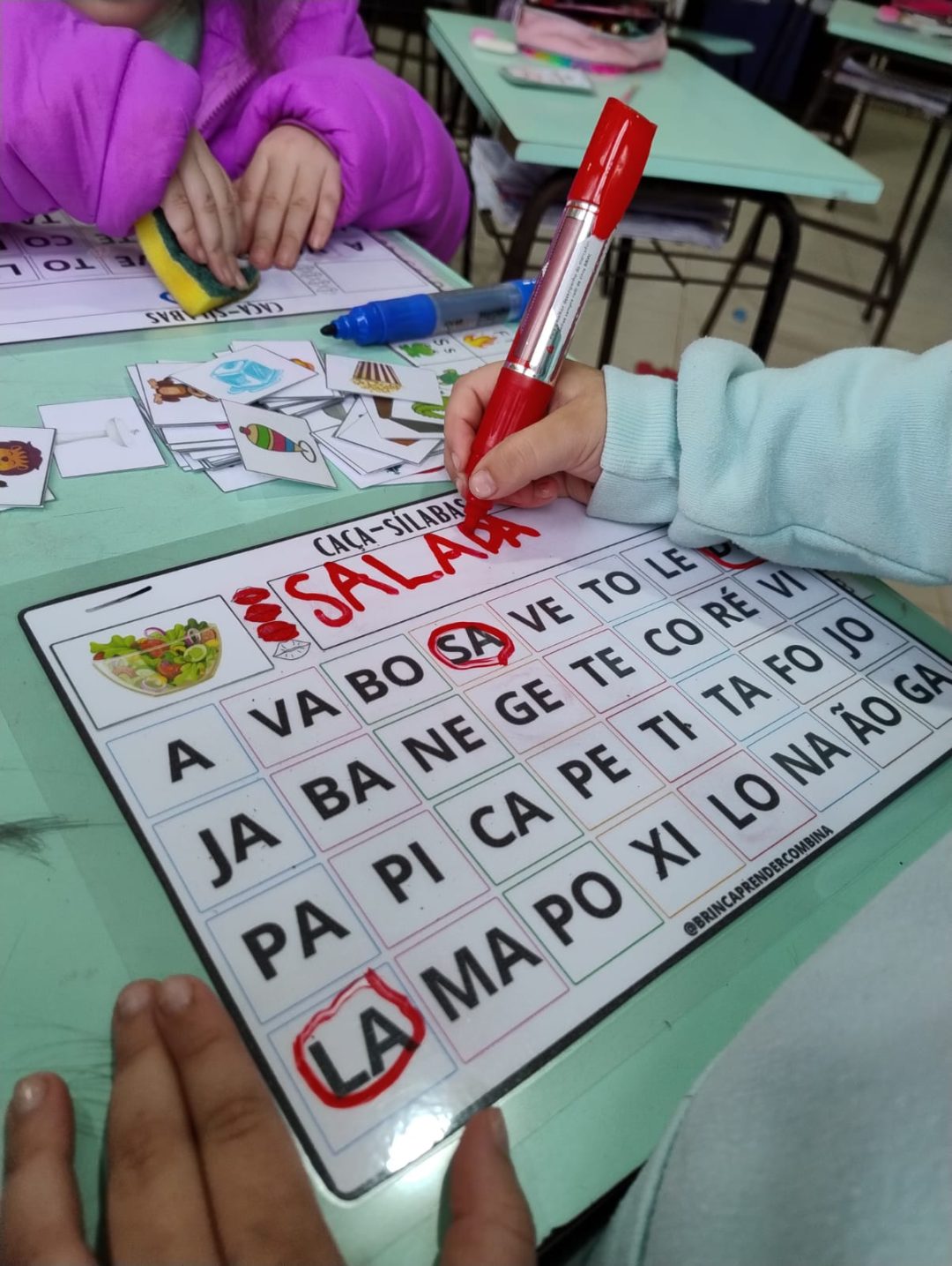 Caça-Sílabas – Recurso Pedagógico em PDF para Alfabetização ...