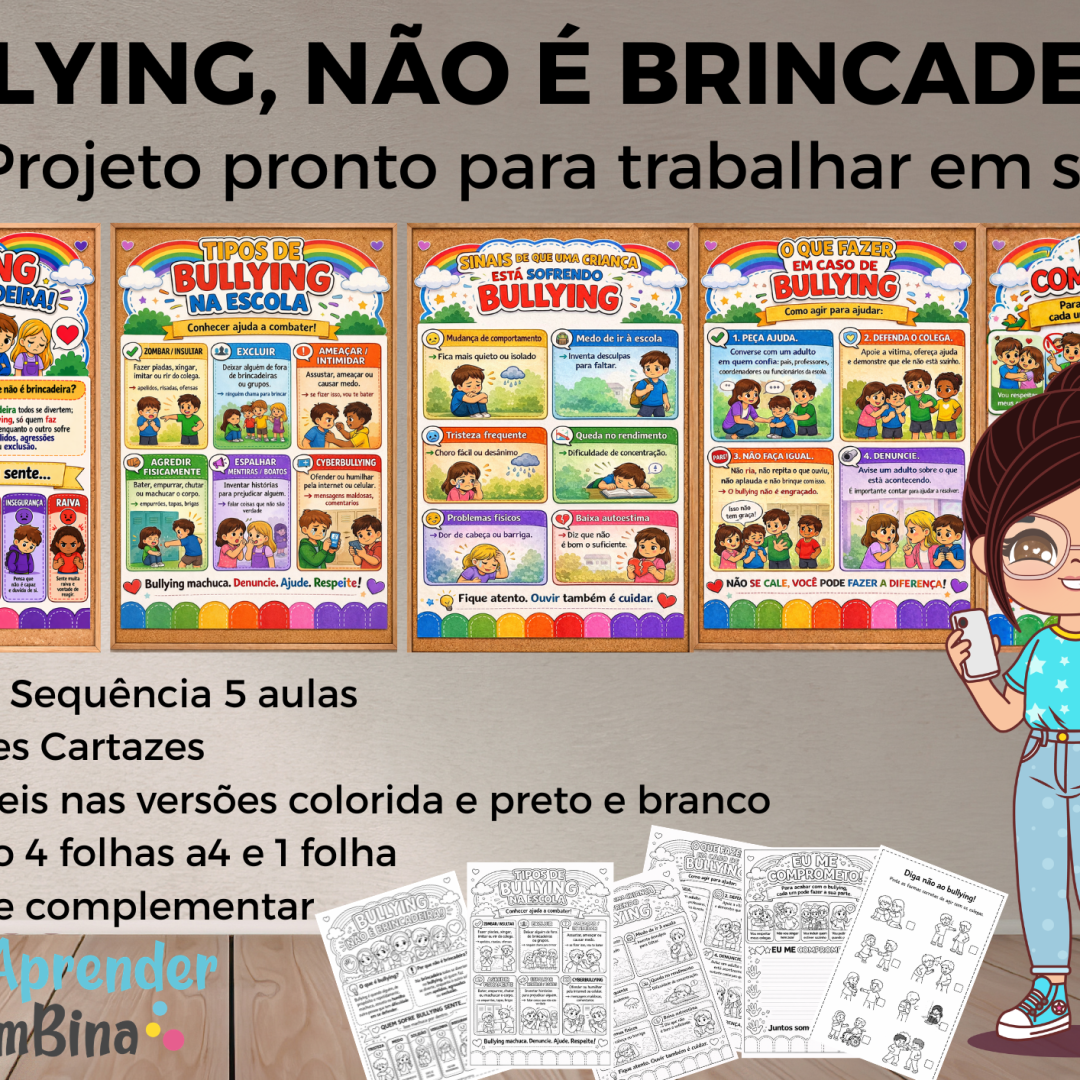 atividade bullying projeto bullying