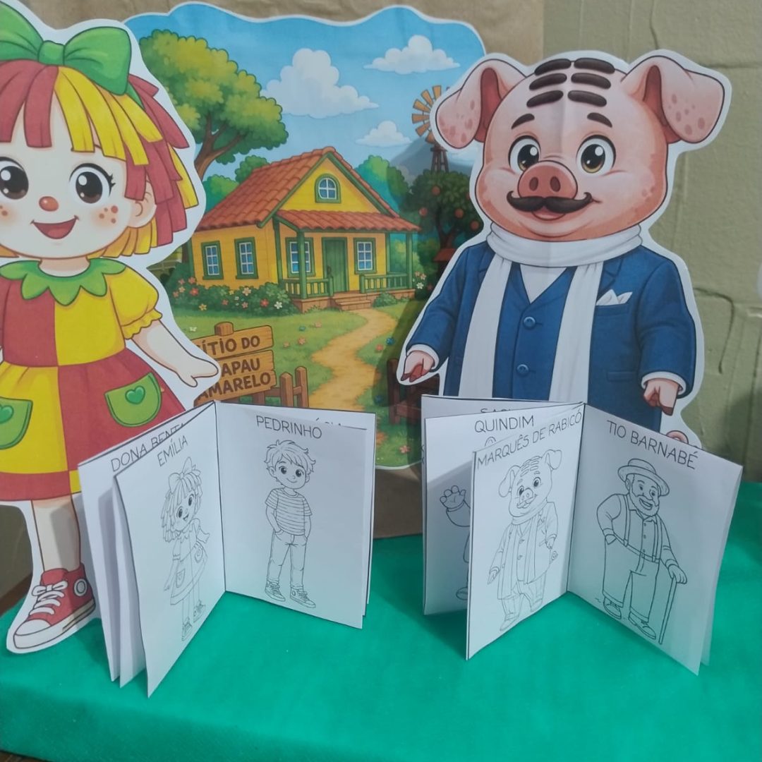 Dia do livro, sítio do picapau amarelo