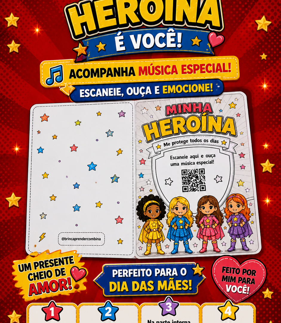 Cartão dia das mães
