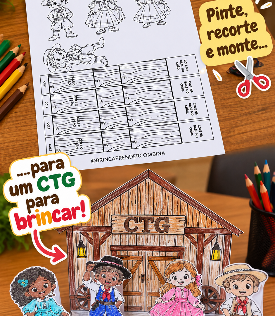atividade interativa dia do gaúcho, ctg, semana farroupilha