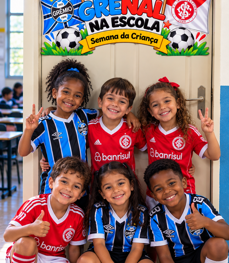 Com grenal atividade interativas, painéis