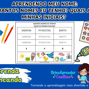Quantos Nomes eu tenho QUAIS AS MINHAS INICIAIS - EDITÁVEL NO CANVA