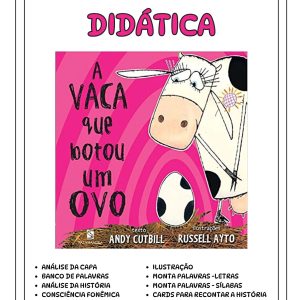 Alfabetização A vaca que botou um ovo sequência didática